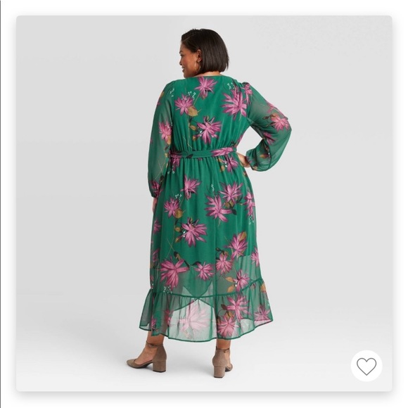 Ava & Viv Dresses Ava Viv Floral Long Sleeve Maxi Dress Poshmark